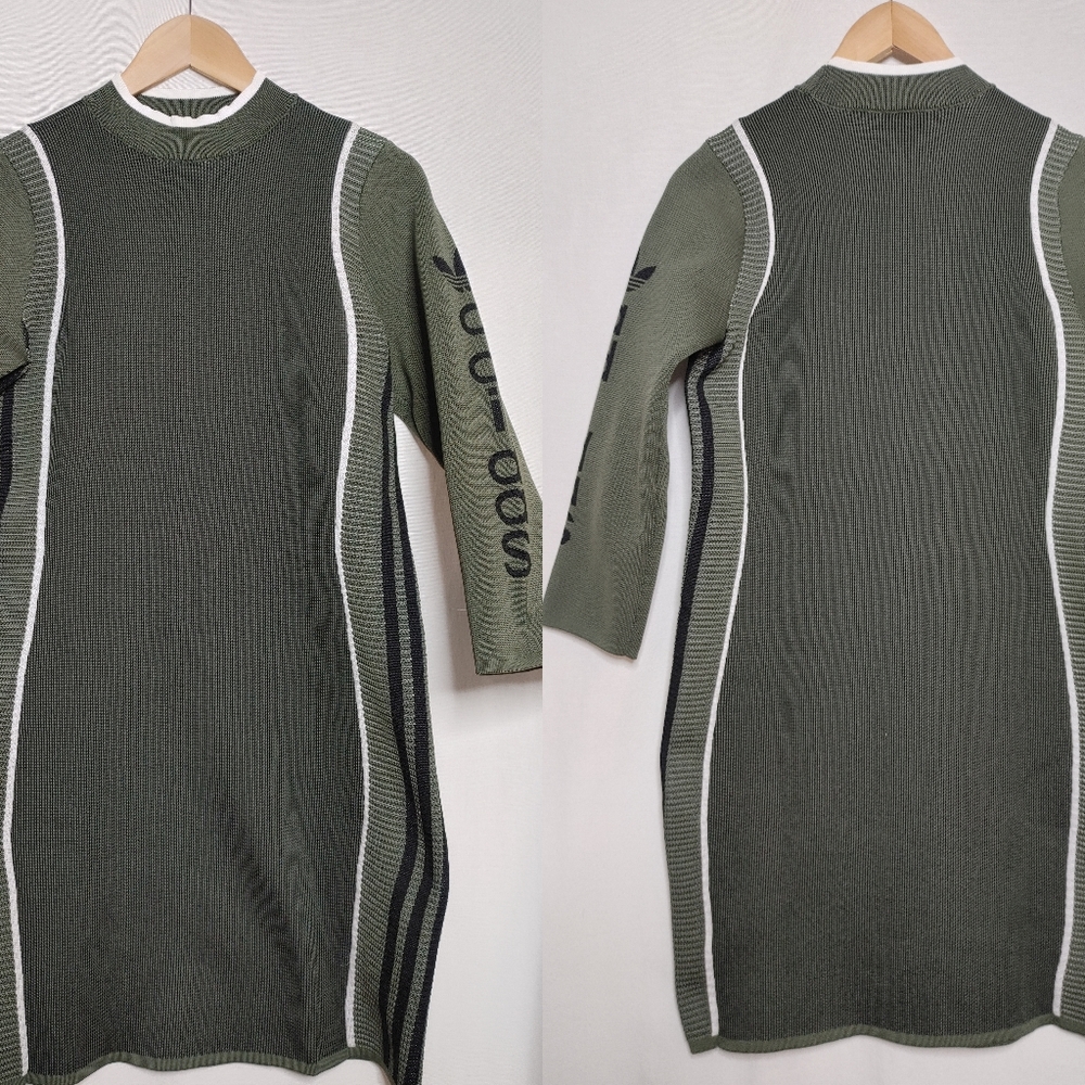 adidas Originals Green Bodycon Dress